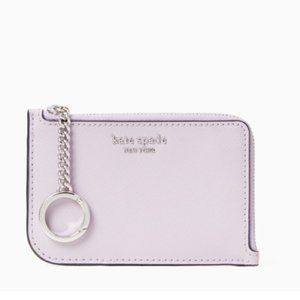 kate spade cameron medium l-zip card holder bitsy